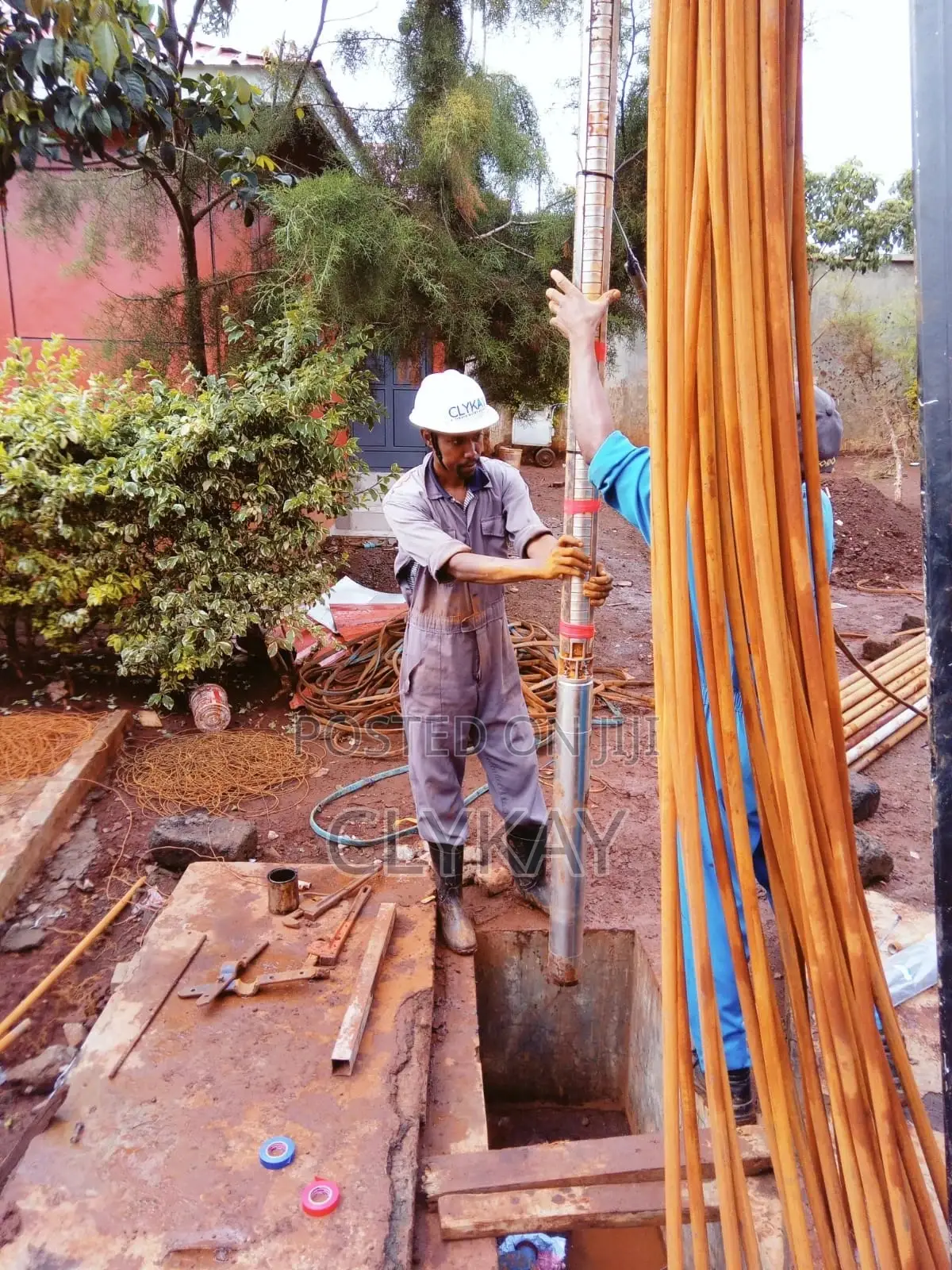 Borehole Pump Installation, Submersible Pumps and Equipping