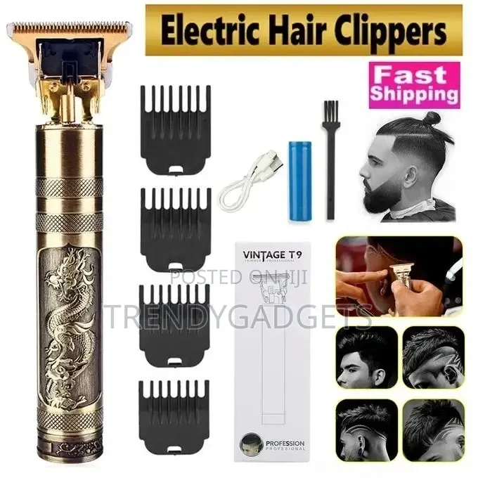 Vintage T9 Hair Trimmer for Men