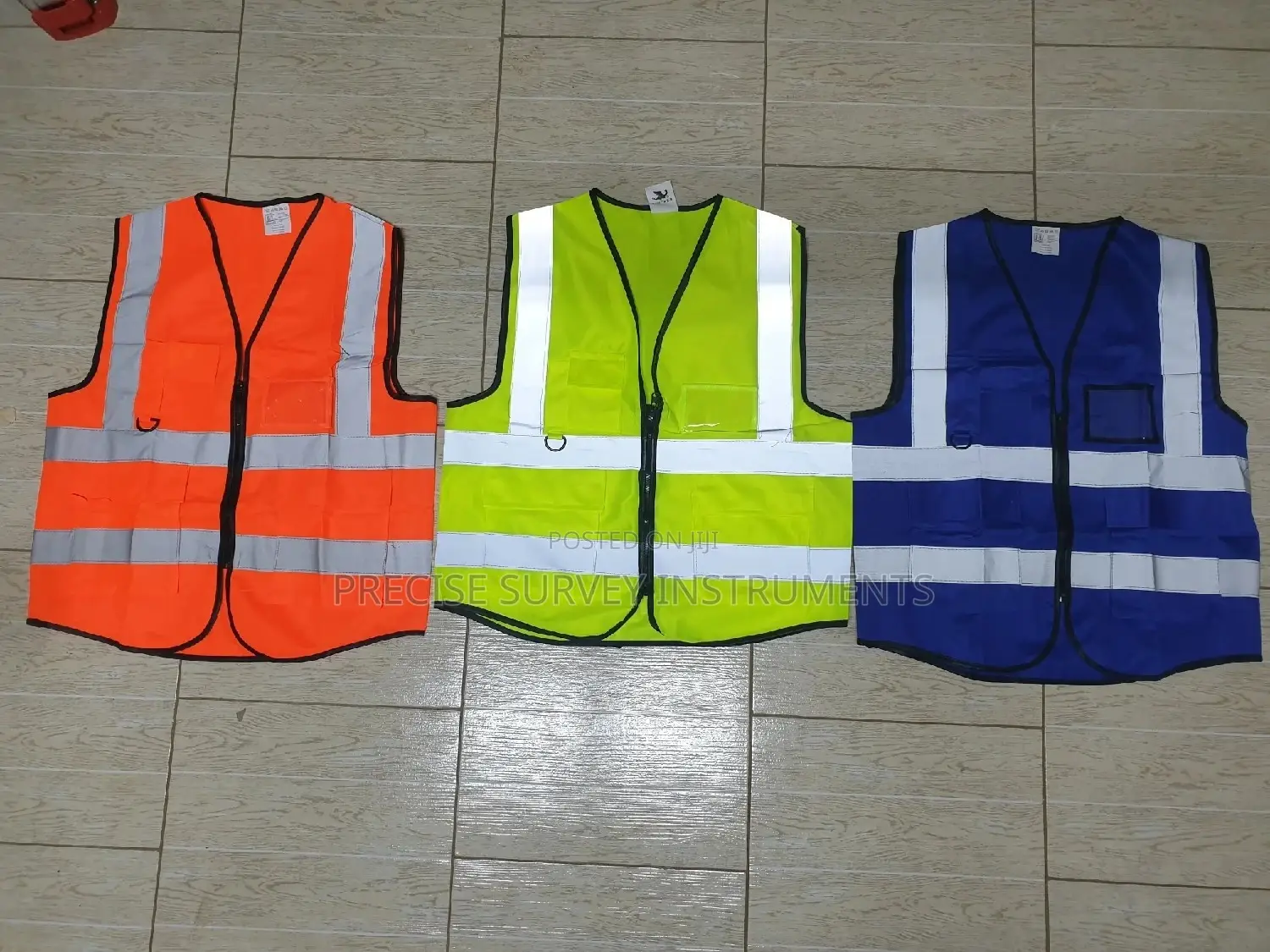 Reflector Jackets (4 Strips With Zip)