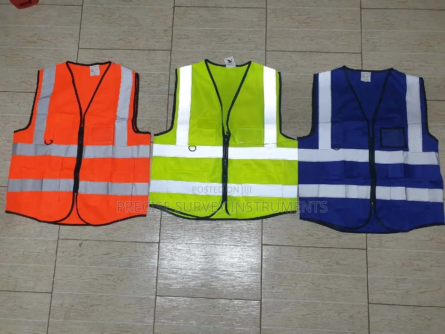 Reflector Jacket (Orange, Green And Blue Available)