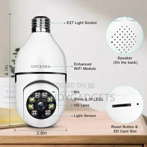 Generic 1080 Bulb Wi-Fi Outdoor Camera