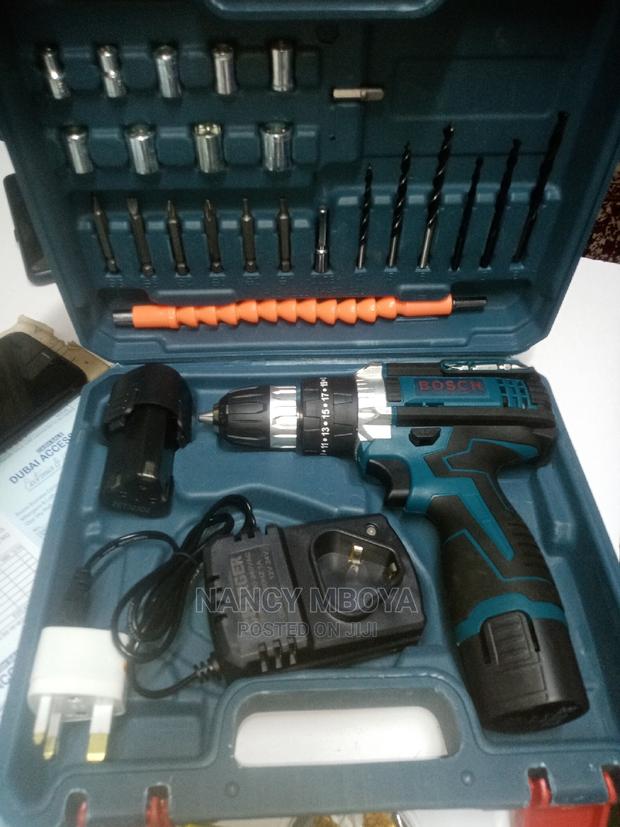 Rechargeable Electric Cordless Drill 12v With Two Batteries