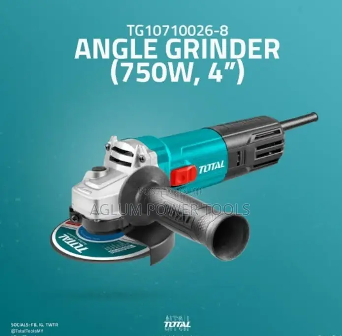 Total Grinder 750W, 4 Inch.