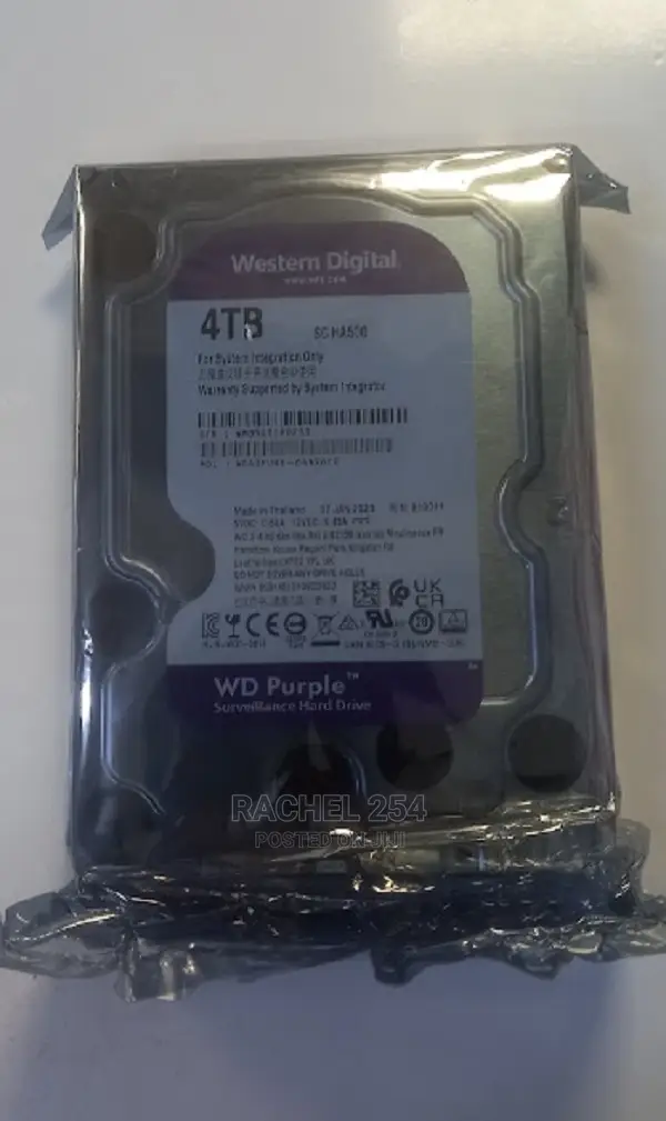 Top Notch /4tb Internal Hard Drive Surveillance Harddisk WD in Nairobi
