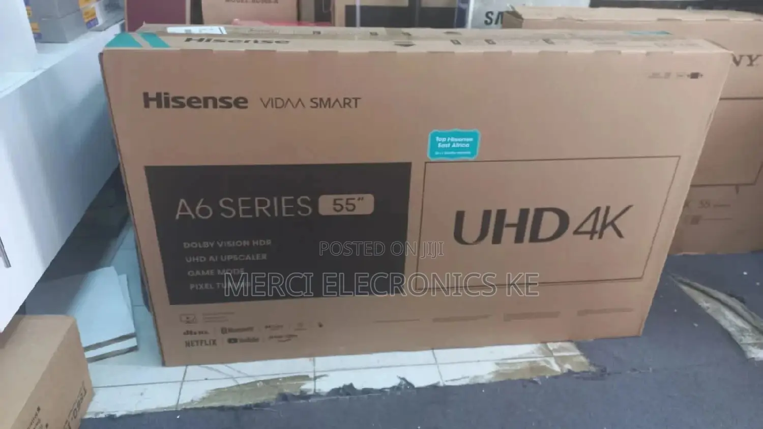 Hisense 55-Inch Uhd Smart Tv 55a62hs - 2022 Model