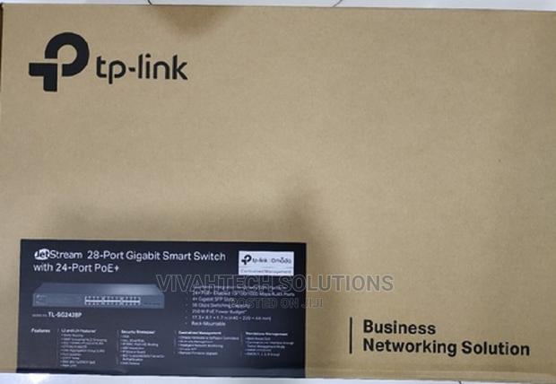 Tp-Link 28-Port Jetstream Gigabit Smart Switch Tl-Sg2428p - main view