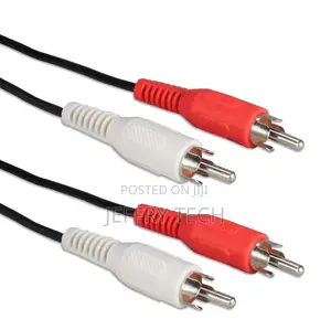 3 Ft Dual-Rca Stereo Audio Combo Cable