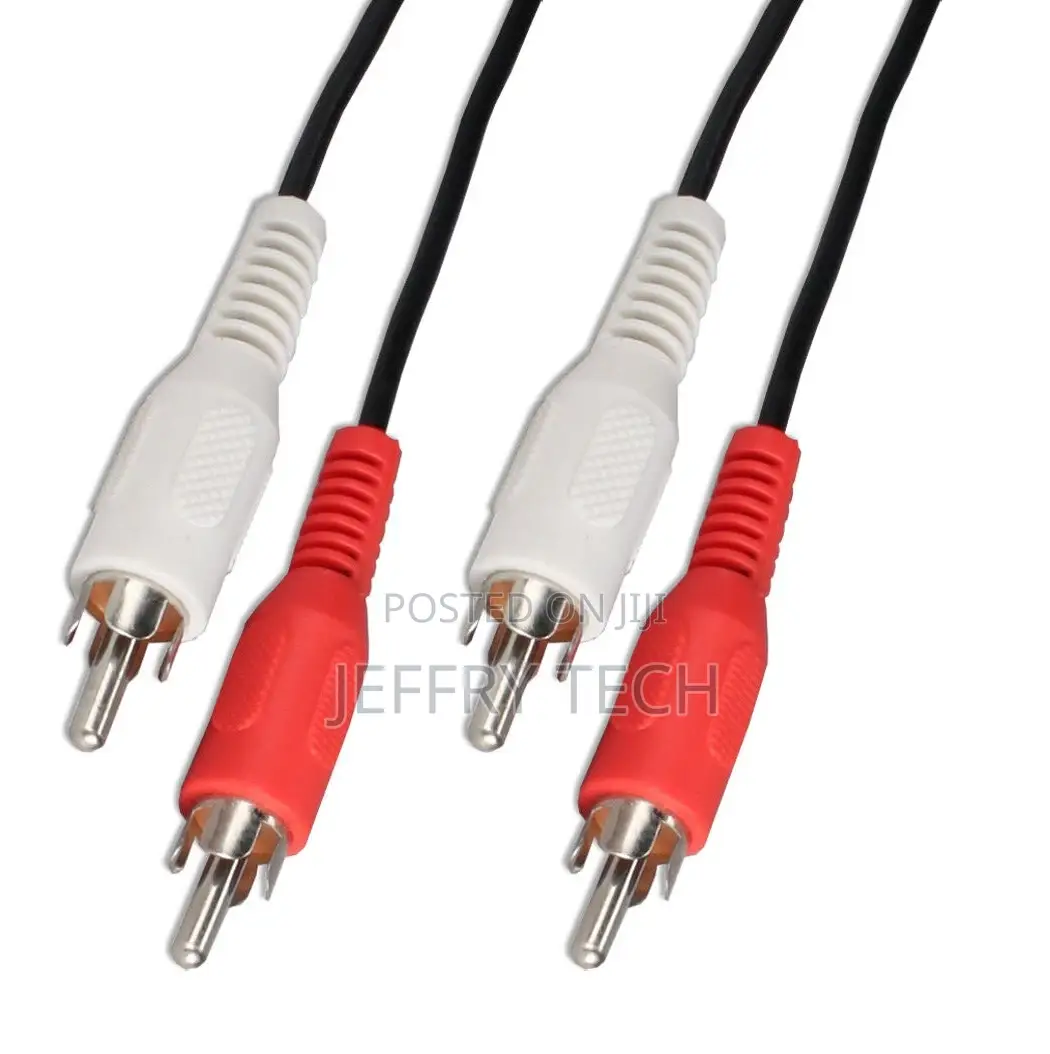 3 Ft Dual-Rca Stereo Audio Combo Cable