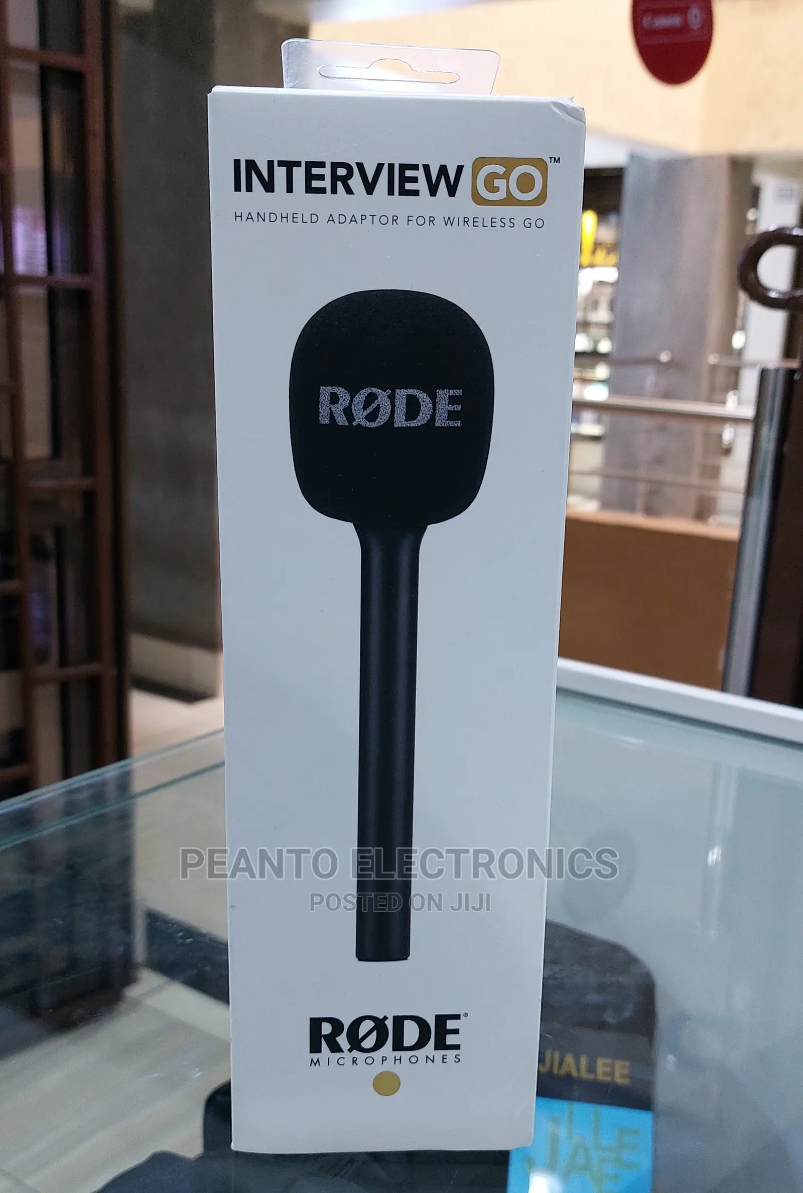Rode Interview Go Handheld Mic Adapter For The Wireless Go