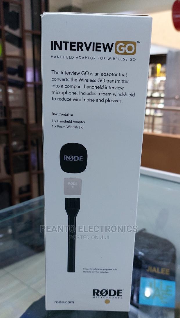 Rode Interview Go Handheld Mic Adapter For The Wireless Go - thumbnail 3