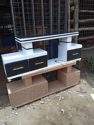 Wooden TV Stands With LED Lights
