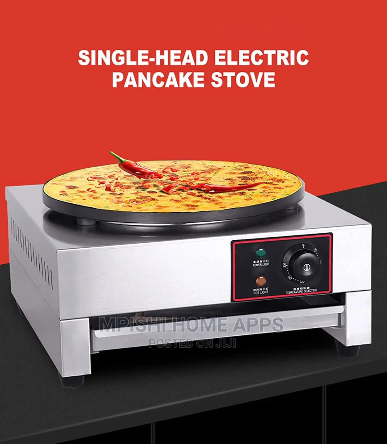 Commercial Electric Crepe Maker