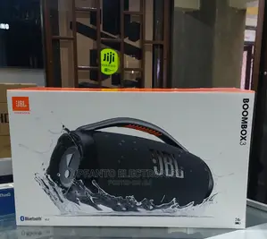 JBL Boombox 3 Portable Bluetooth Speaker - Black