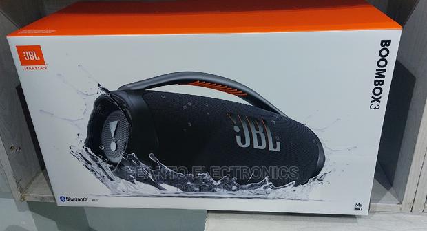 JBL Boombox 3 Portable Bluetooth Speaker - Black - thumbnail 5