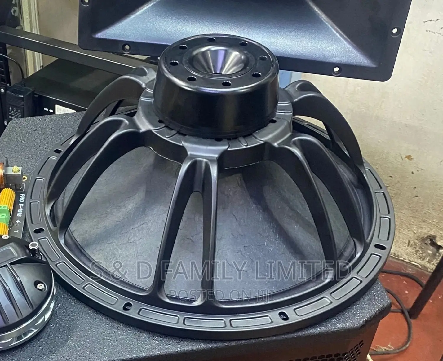 15 Inch Neodymium Midrange Speaker
