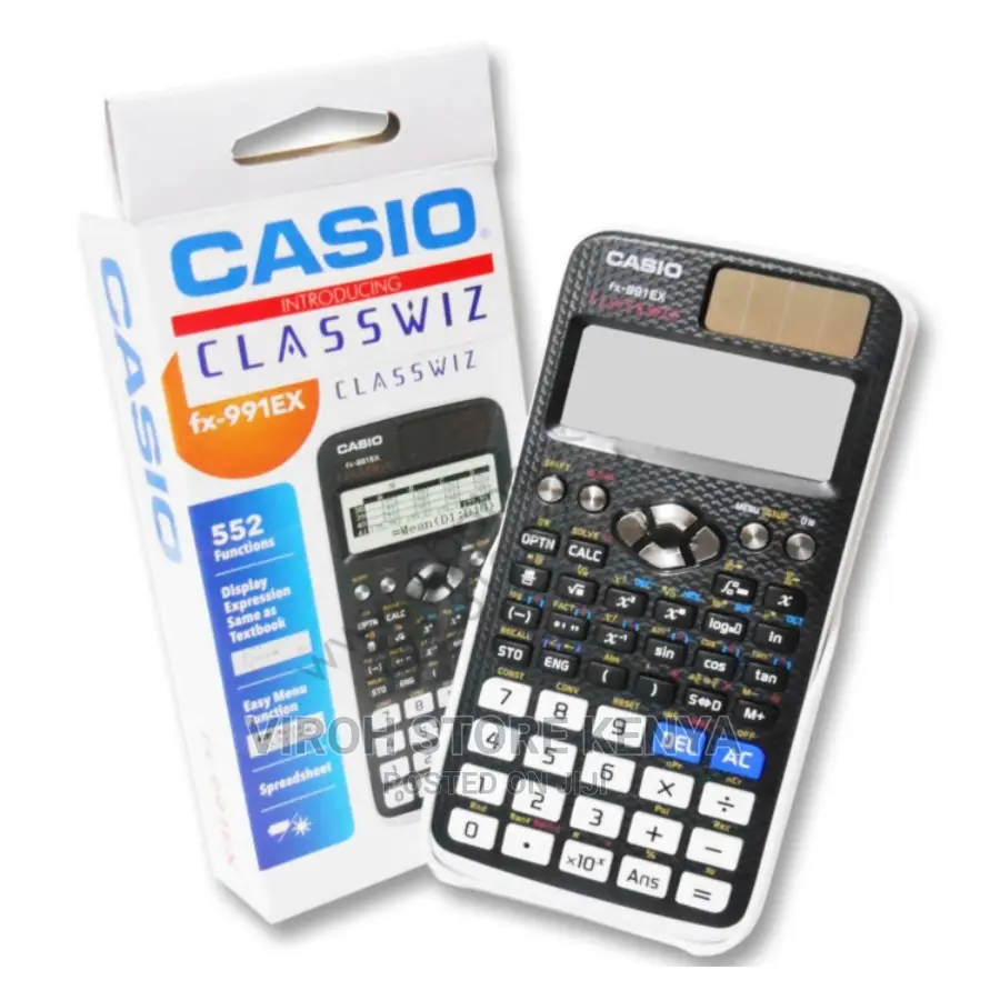 Casio FX-991EX Classwiz Scientific Calculator 552 Functions