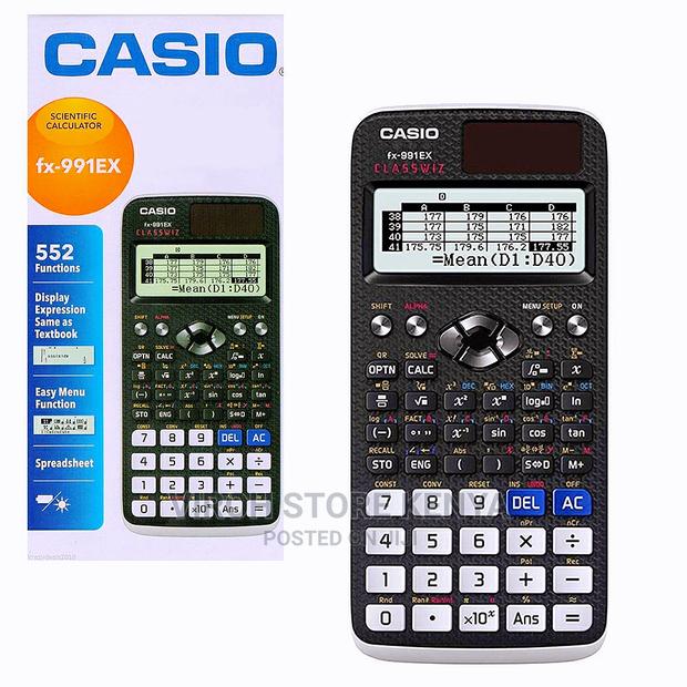 Casio FX-991EX Classwiz Scientific Calculator 552 Functions - thumbnail 3