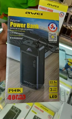 Awwi Power Bank 40000mah 22.5watts