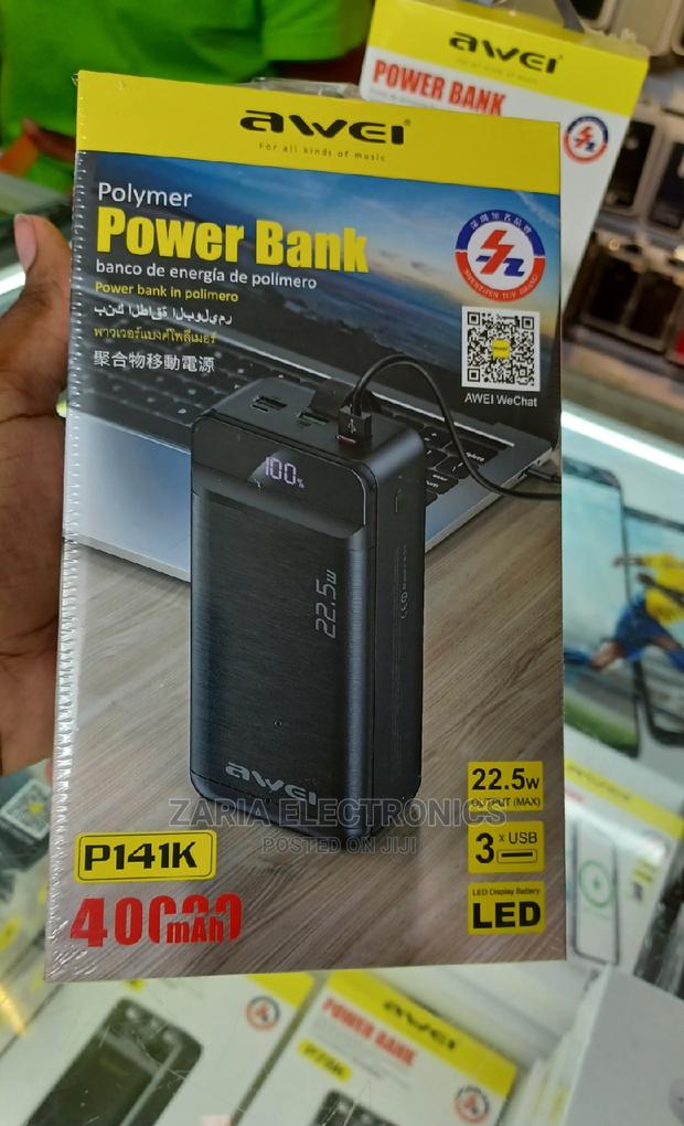 Awwi Power Bank 40000mah 22.5watts
