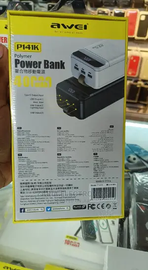 Awwi Power Bank 40000mah 22.5watts