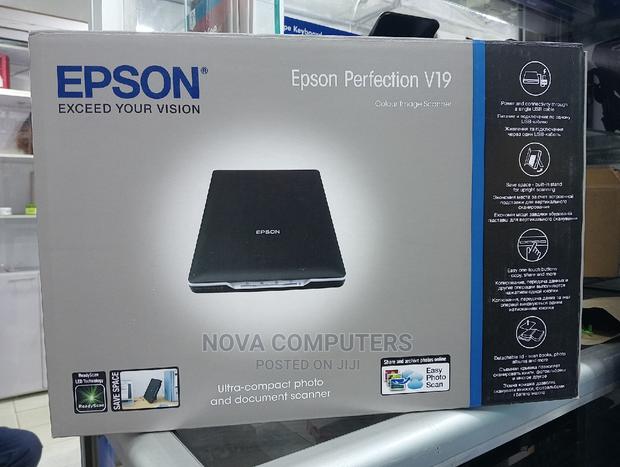 Epson V19 Flatbed Scanner - thumbnail 2