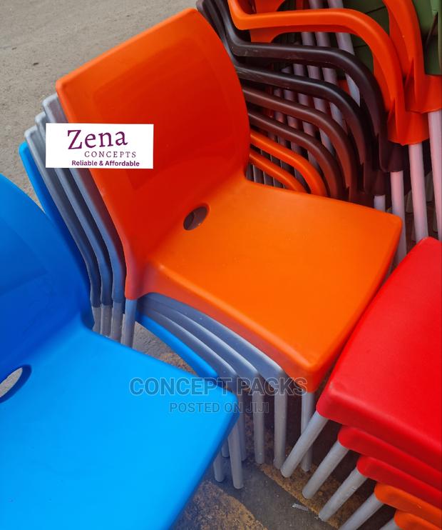 Complast Armless Premium Chair. Same Day Delivery. - thumbnail 3