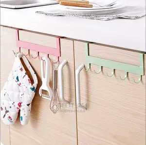 5 Slots Over the Cabinet Door Hanger