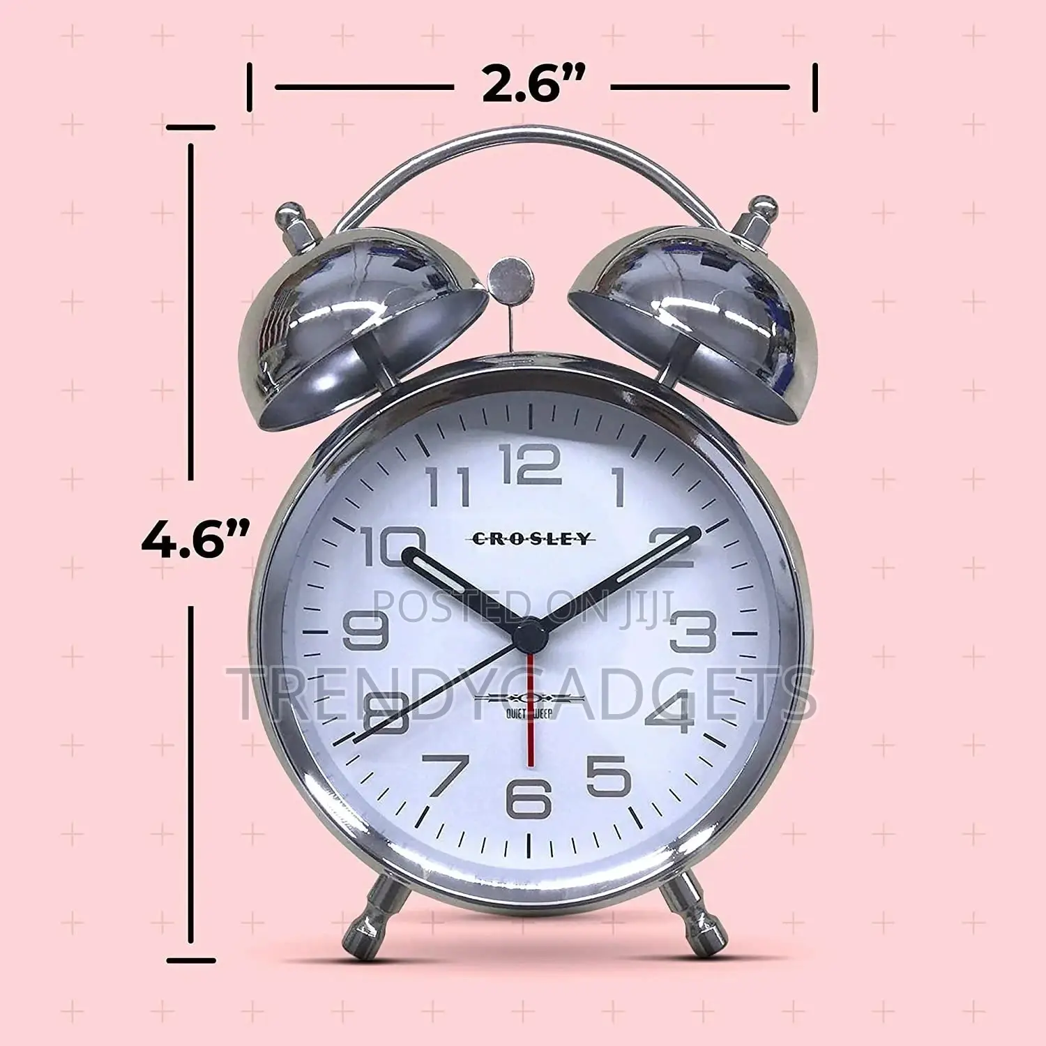 Loud Twin Alarm Clock for Heavy Sleepers