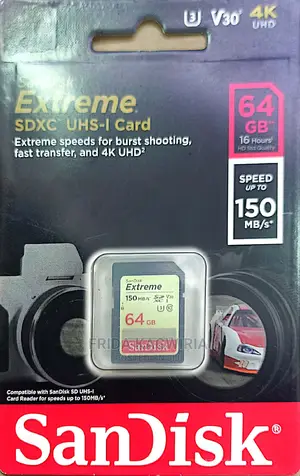 Extreme SDXC UHS _1 Card