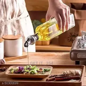 500ml Clear Glass Oil Dispenser Bottle
