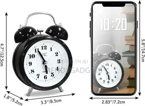 Alarm Clock With Twin Bells
