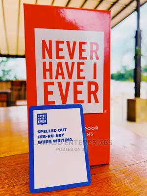 Never Have I Ever Fun Party Game Perfect for a Group of Pals