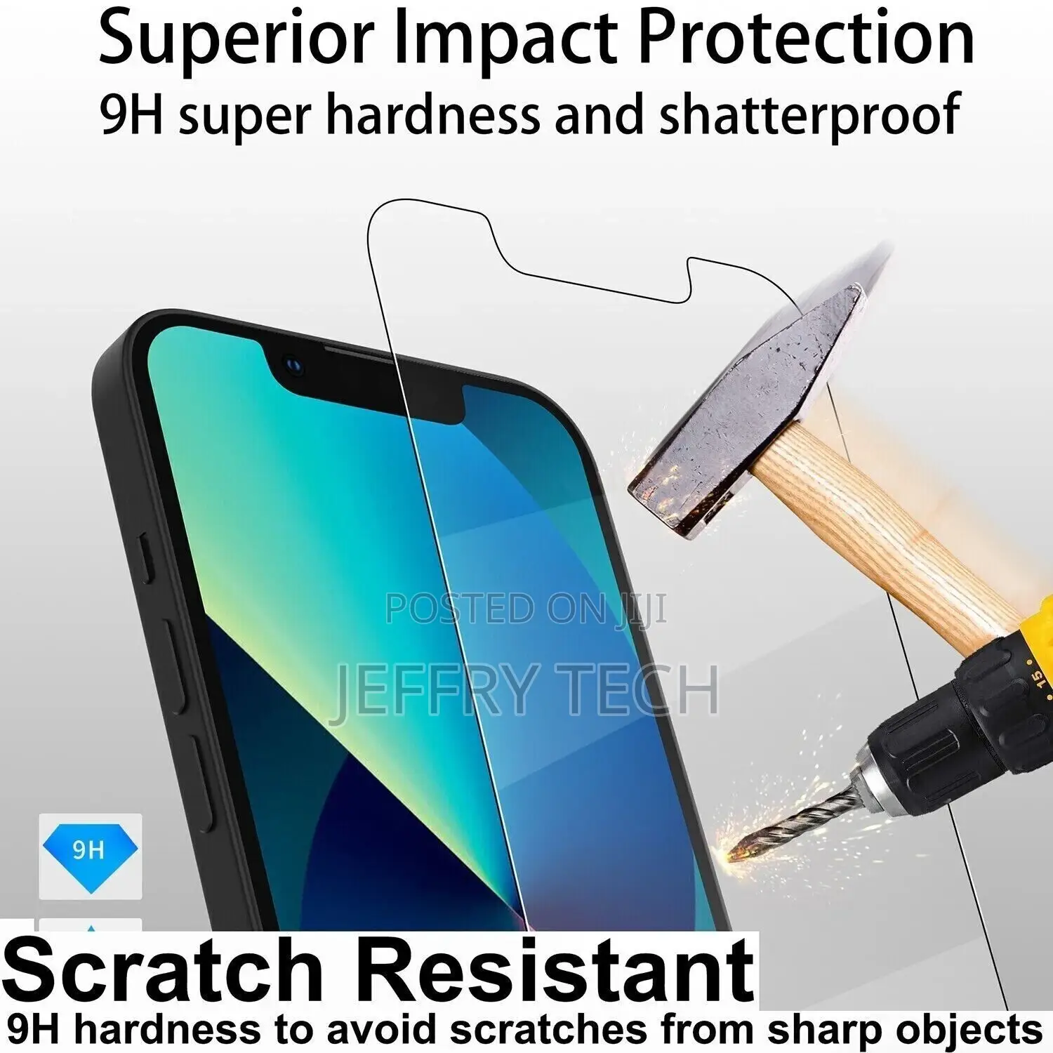 Tempered Glass Screen Protector for Oneplus Nord N10 Full Co