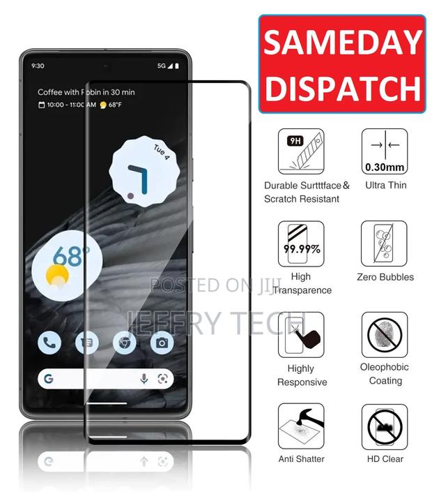 Google Pixel 7 Pro Tempered Glass Screen Protector - thumbnail 2