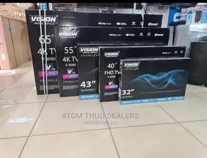 Smart Android Youtube Channel Flameless 50 Inches Vision