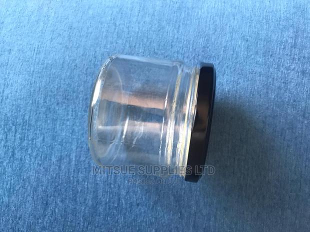 A Set of 15 Glass Jars With Airtight Metal Lids- 330ml