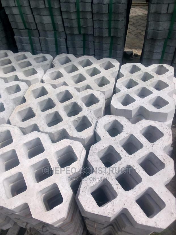 Grass Pavers/Lattice Paving Blocks in Kenya