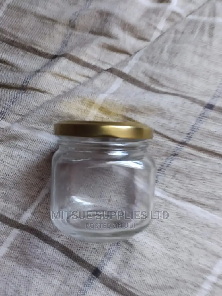 A Set of 20 Glass Jars With Airtight Metal Lids- 207ml