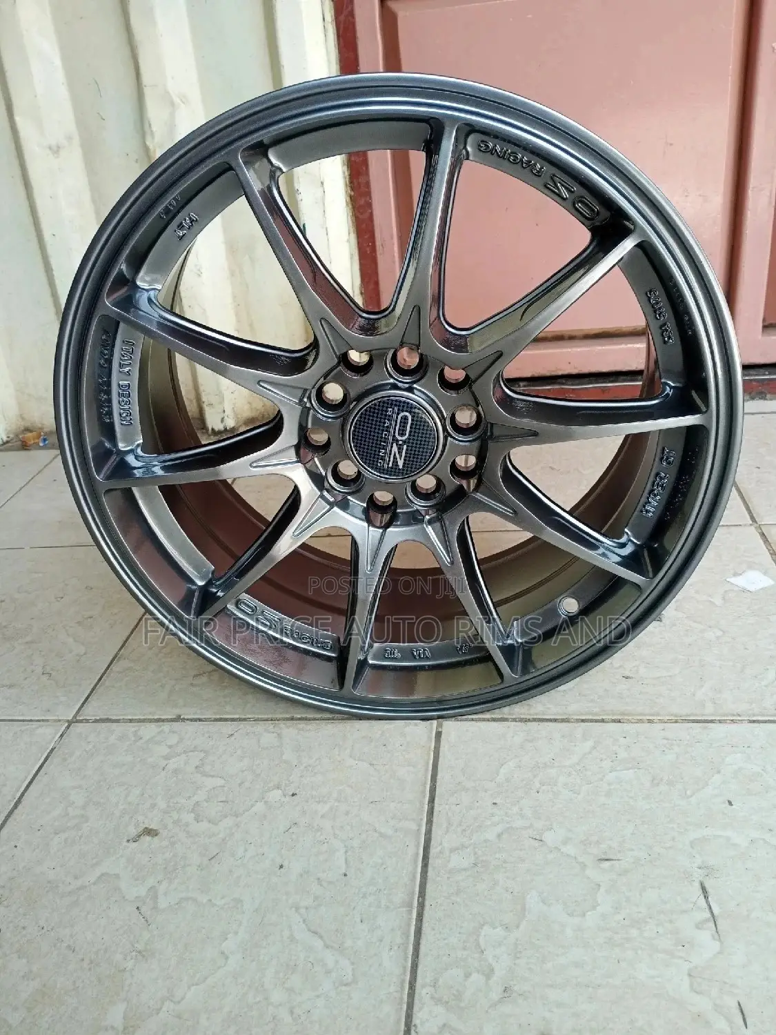Size 16/10/100 Sports Rims Hyper Silver