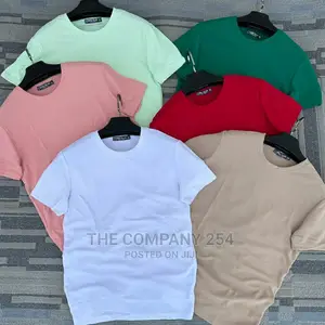 Designer Unisex Assorted Plain Teez 