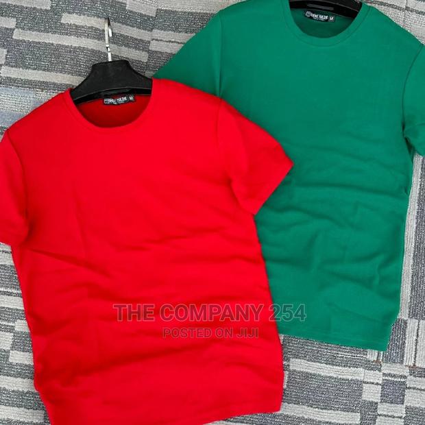 Designer Unisex Assorted Plain Teez - thumbnail 5