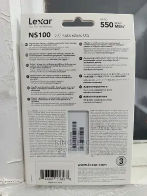 Lexar Ns100 2.5" Sata 6gb/S SSD 128gb