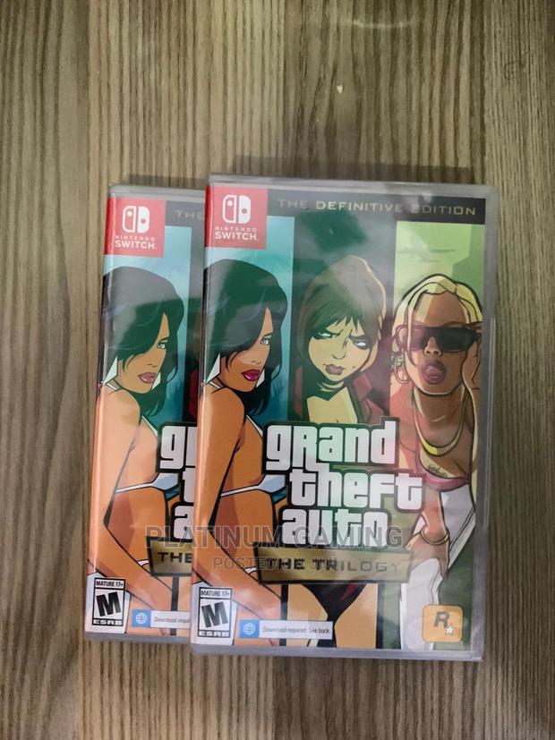 GTA;Trilogy Nintendo Switch - main view
