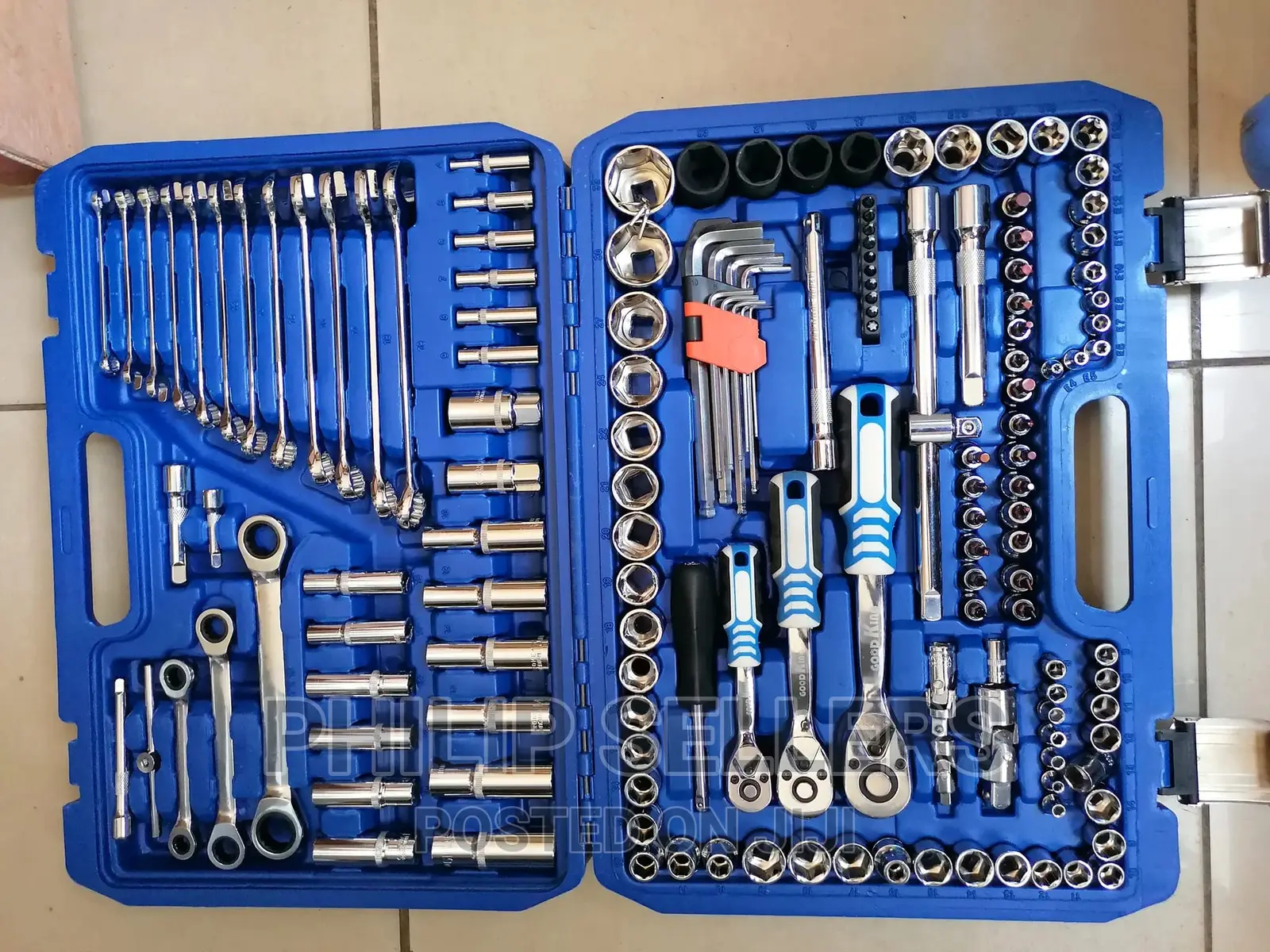 150pcs in Total Chrome Vanadium Steel