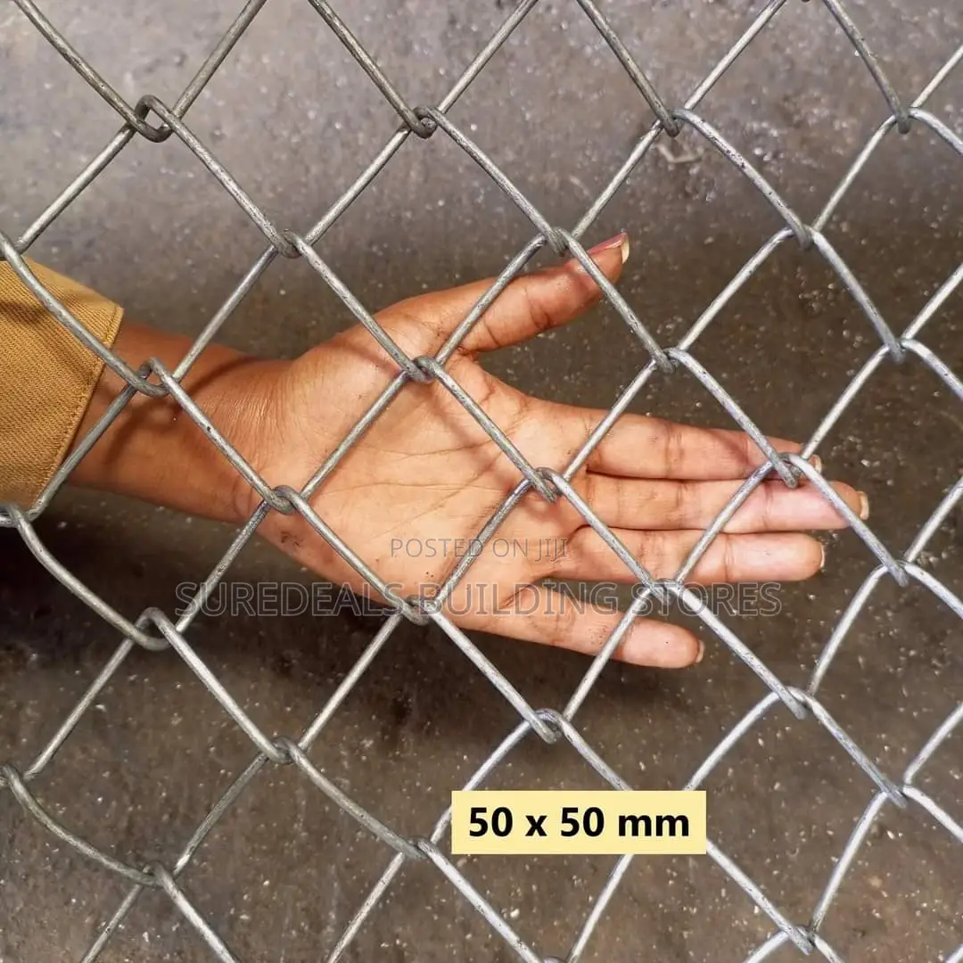 Galvanised Chainlink Fence;12.5gauge,6feet(50*50) in Nairobi Central Building Materials