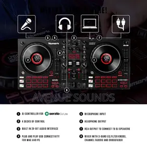 Numark Mixtrack Platinum FX DJ Controller, for Serato DJ