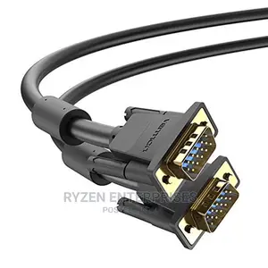 Vention Vga(3+6) Male to Male Cable With Ferrite Cores 1M