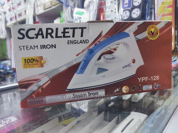 Scarlet Steam Iron Box