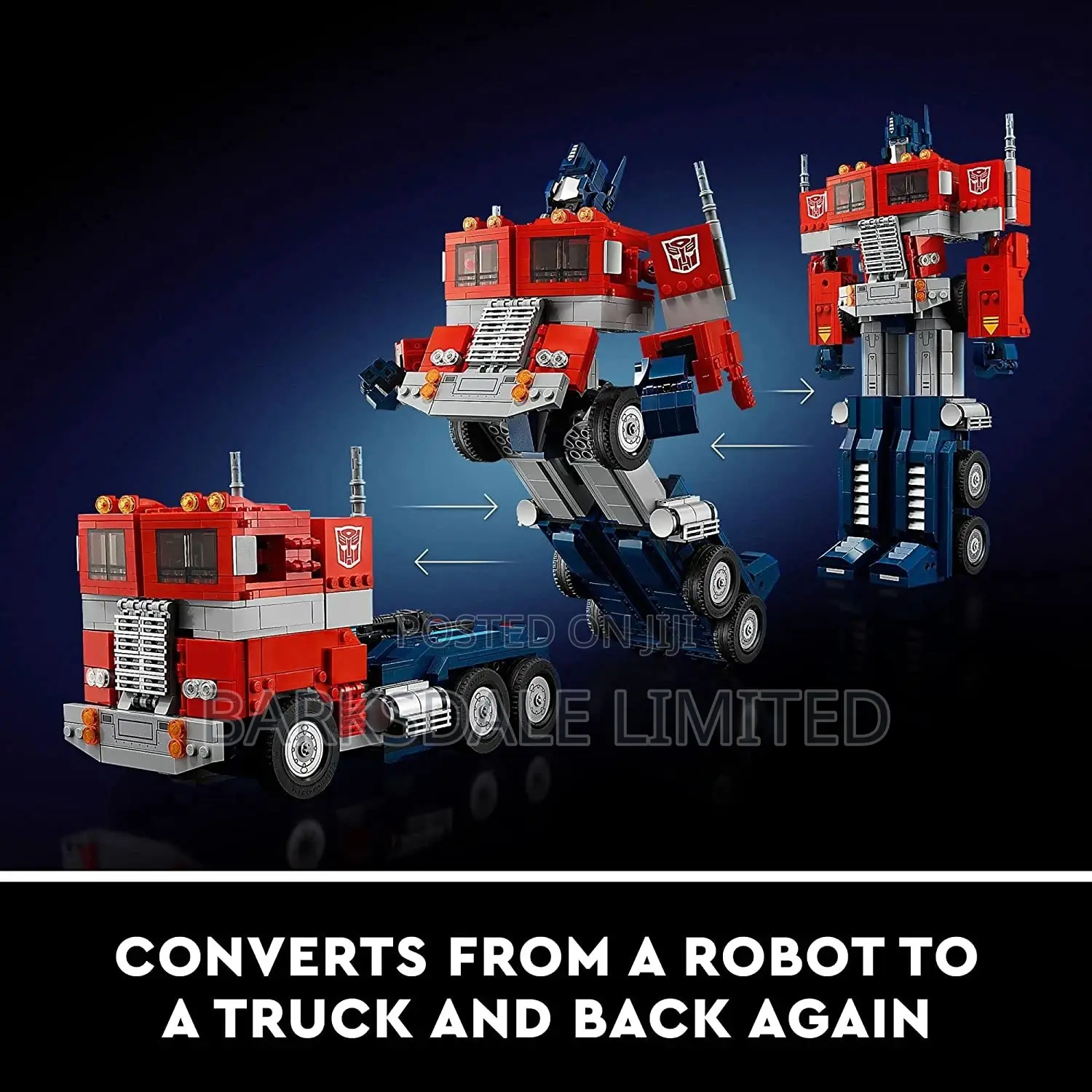 Transformers Toy Car Optimus Prime Truck Collectors Robot