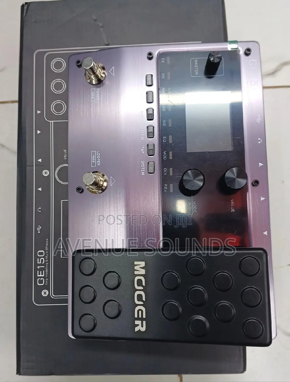 MOOER GE150 Guitar Multi-effects Pedal Modeling Pedal